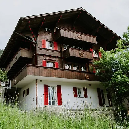 Ferienwohnung Im Chalet Alpenrose Adelboden